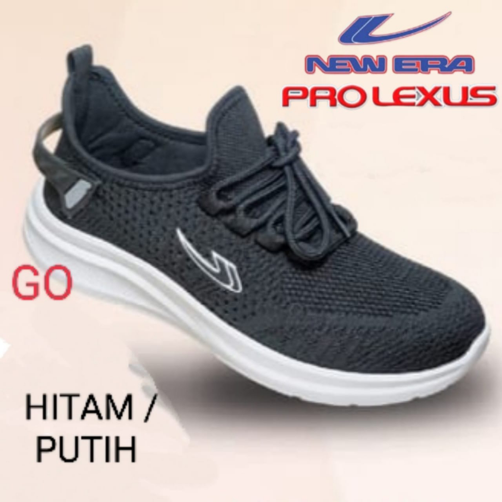 Jual gopro New Era sepatu rajut sekolah hitam Sepatu New Era BERLINA ...
