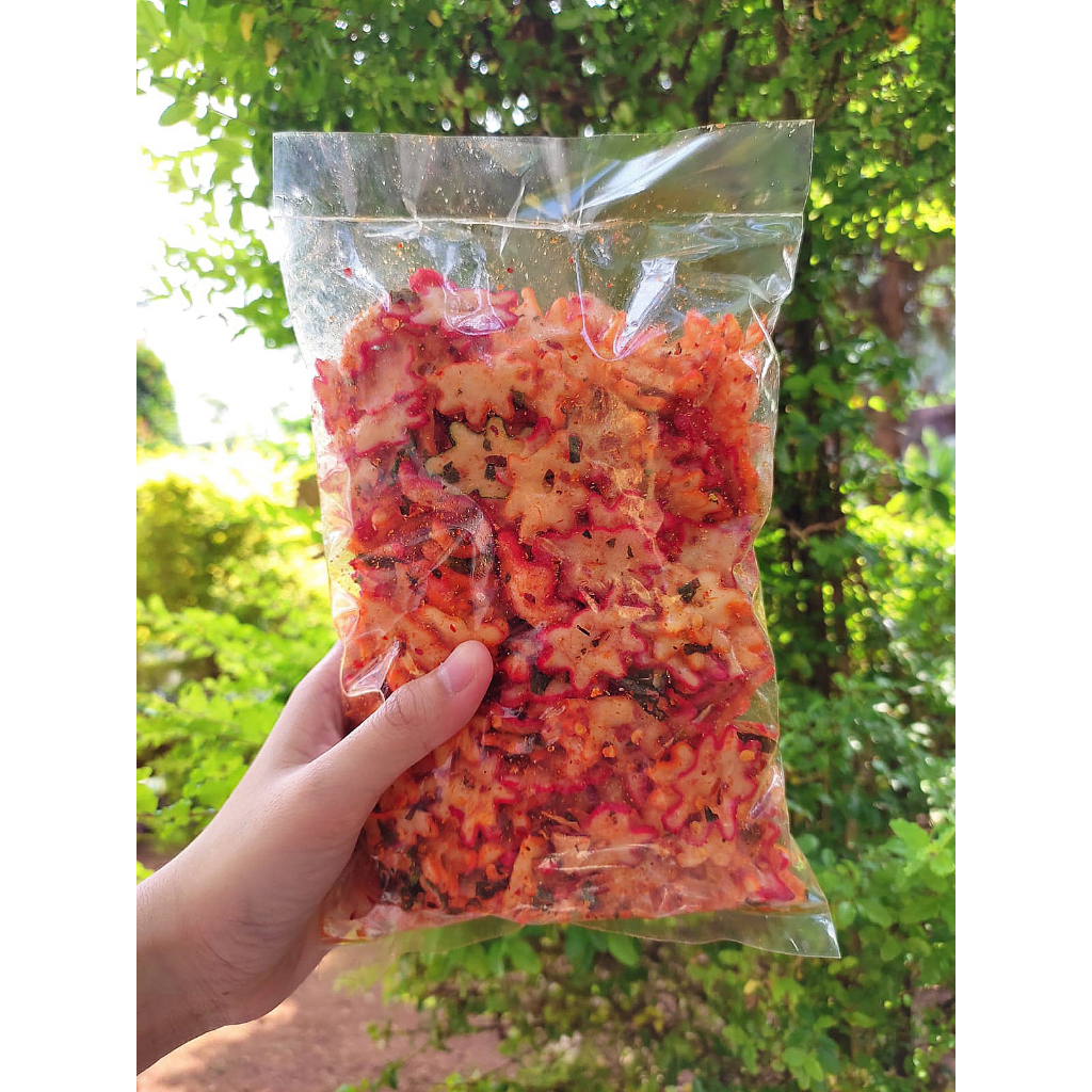 Jual SEBLAK KERUPUK BUNGA PEDAS 250GR | Shopee Indonesia