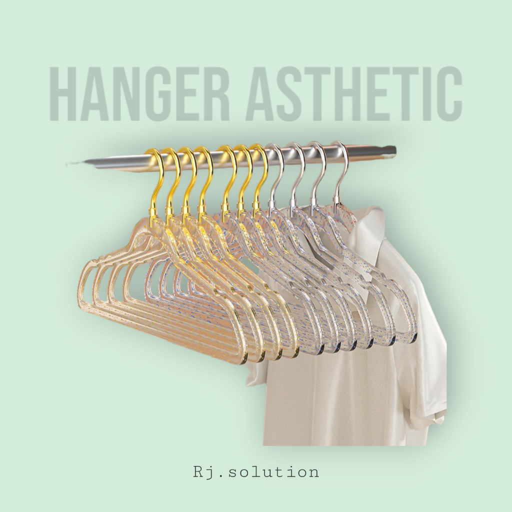 Jual RJ Hanger Bening asthetic/ Hanger asthetic/ Hanger Blink/ Hanger akrilik / Hanger acrylic