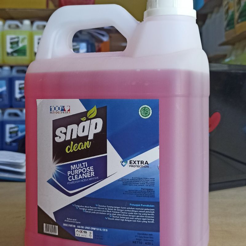Jual Snap Clean Multi Purpose Cleaner MPC Pembersih Serbaguna | Shopee ...