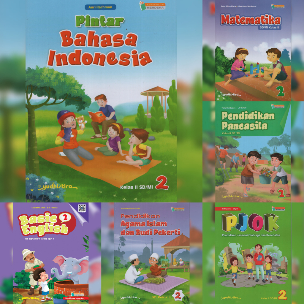 Jual BUKU PAKET KURIKULUM MERDEKA UNTUK SD/MI KELAS 5 PENERBIT ...