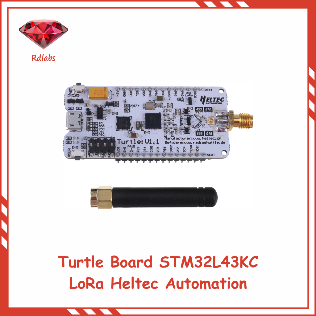 Jual Turtle Board STM32L43KC LoRa Heltec Automation | Shopee Indonesia