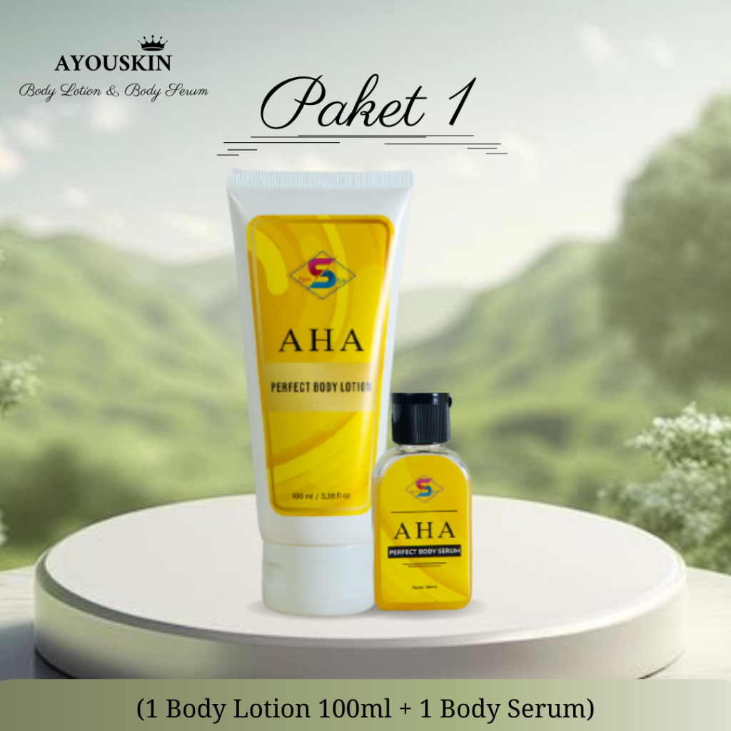 Jual [COD] AHA Body Lotion By AYOUSKIN Krim Penghilang / Menghilangkan