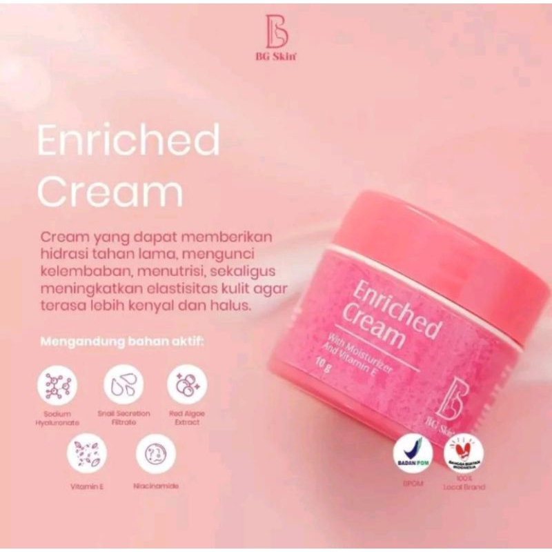 Jual Enrich Cream bg skin | Shopee Indonesia