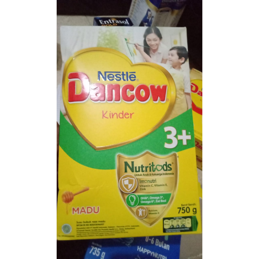 Jual DANCOW 3+ 750gr (Vanila,Madu,Coklat) | Shopee Indonesia