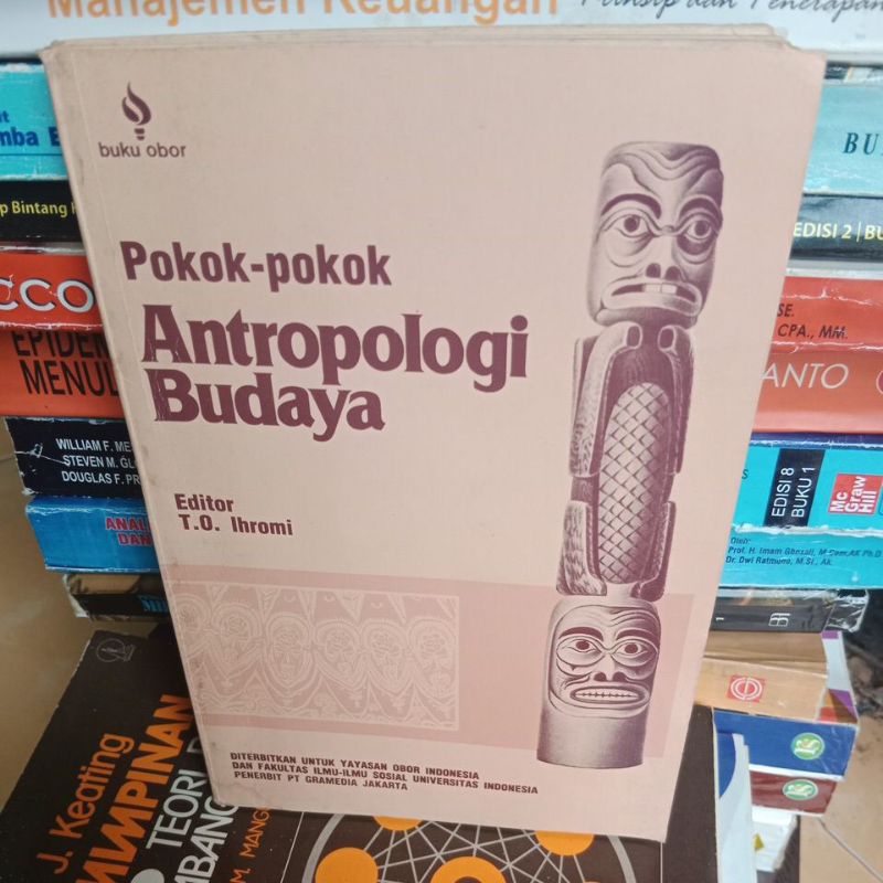 Jual Pokok-pokok Antropologi Budaya by T. O. Ih roni | Shopee Indonesia