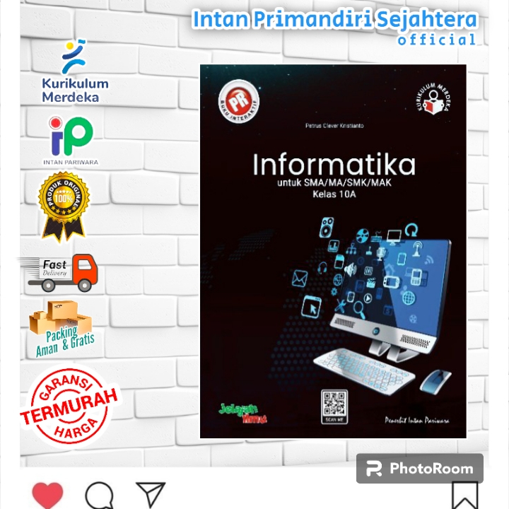 Jual PROMO!!! BUKU PR Interaktif Kurikulum Merdeka SMA/MA : Informatika ...