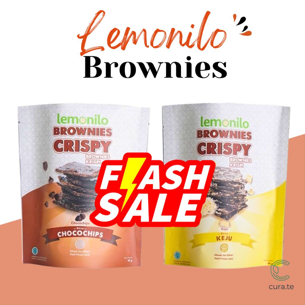 Jual LEMONILO BROWNIES CRISPY RASA CHOCOCHIPS & KEJU | SNACK CEMILAN ...