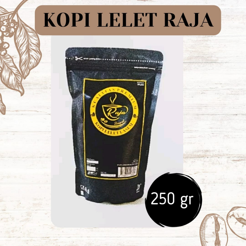 Jual Kopi Lelet Raja Khas Lasem Rembang Jawa Tengah 200 225 250 Gr