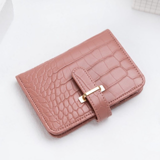 DOMPET HERMES 5124 SUPER, BAHAN CROCO, UK 19x10x3cm, BERAT 0,2KG FREE BOX  Harga: Rp.175.000