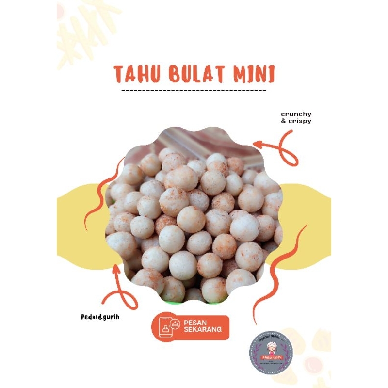 Jual Tahu Bulat Mini Pedas Gurih 1 Kg Shopee Indonesia