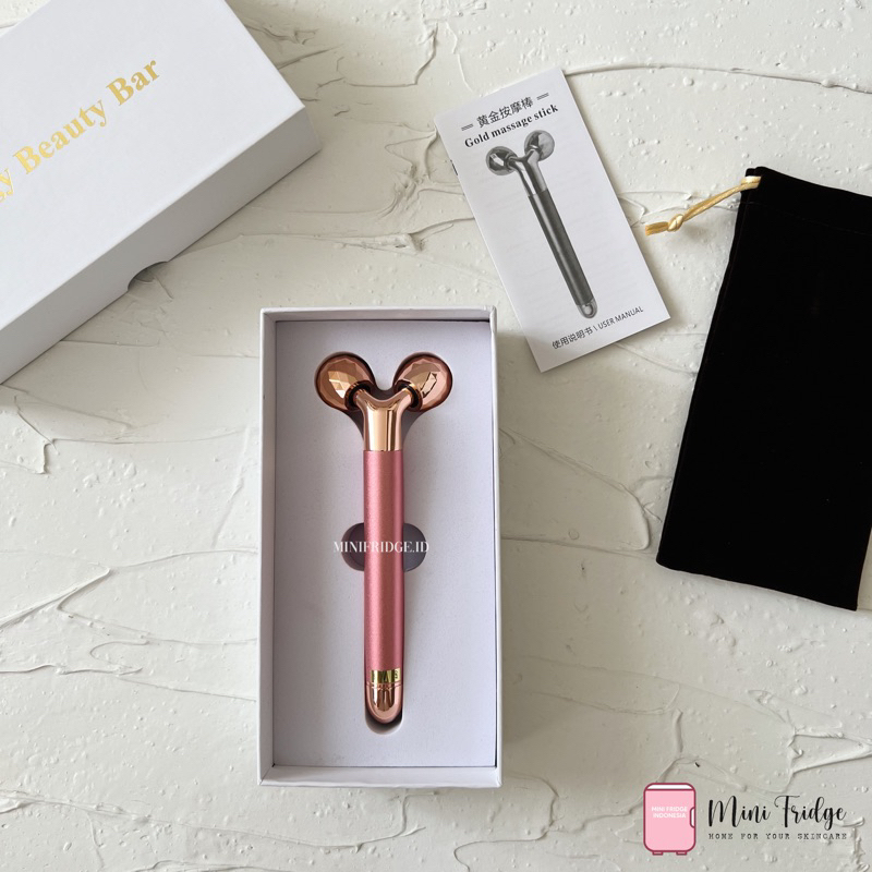 Jual [MINIFRIDGE] Electric Energy Beauty Bar alat pijat wajah rose