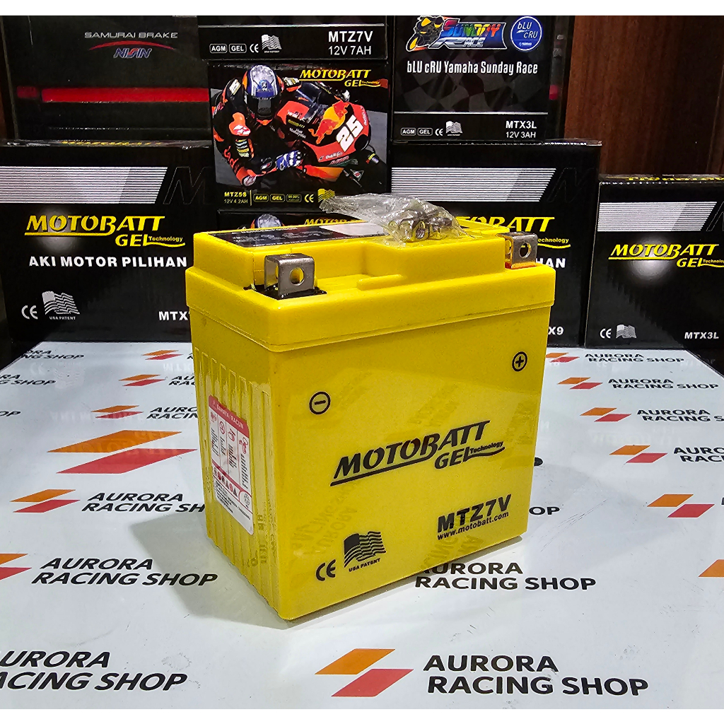 Jual AKI MOTOBATT MTZ7V HONDA ADV 150 / ADV 160 - 12V7AH ( UPGRADE