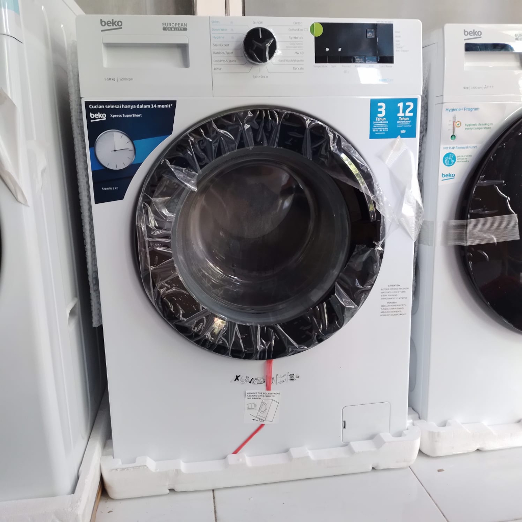 Jual Mesin Laundry Mesin Cuci Beko Kg Front Loading Pintu Depan Shopee Indonesia