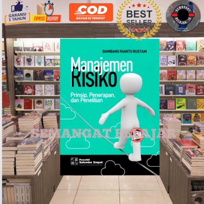 Jual Buku Manajemen Resiko Prinsip Penerapan Dan Penelitian Bambang Rianto Rustam Shopee