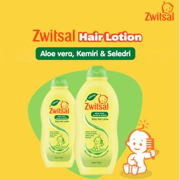 Jual Zwitsal Baby Hair Lotion Natural With Aloe Vera Kemiri And Seledri