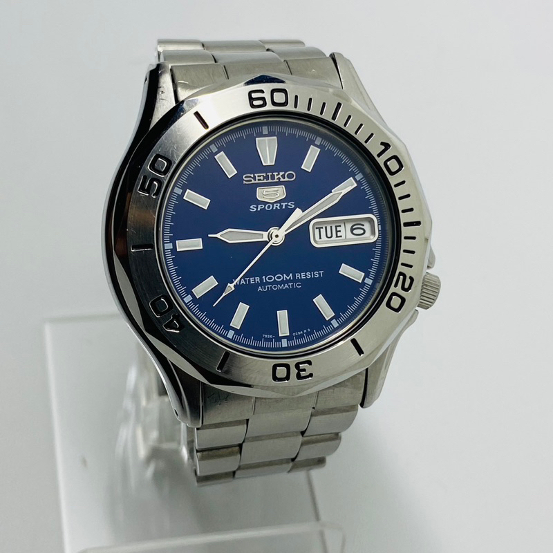Seiko Sport 7S26-01G0 Blue Dial Full Set