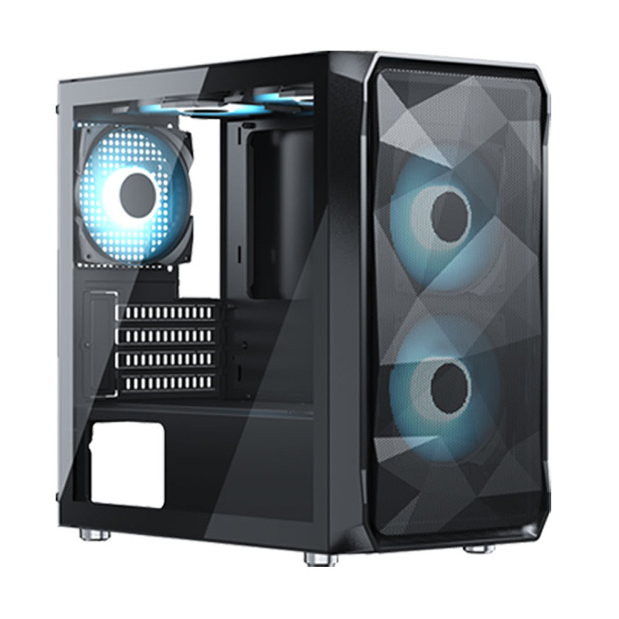 Jual Casing Venomrx Prava Fan Tempered Glass Side M Atx Gaming Case