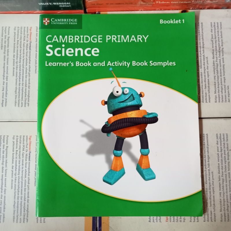 Jual cambridge primary science learners book and activity book samples