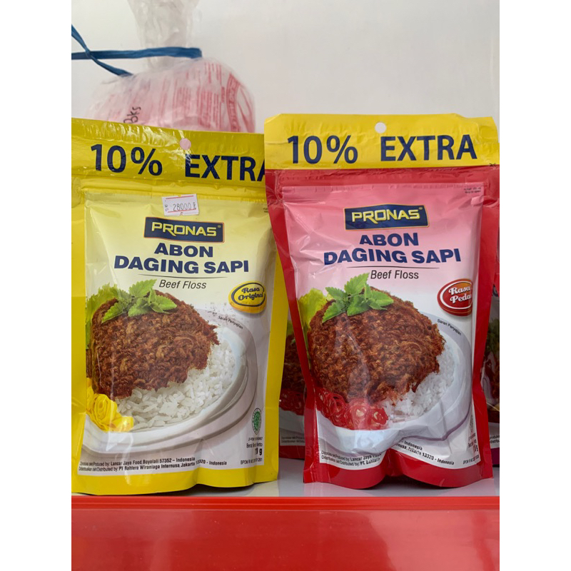 Jual PRONAS ABON DAGING SAPI BEEF FLOSS EXTRA 10% | Shopee Indonesia