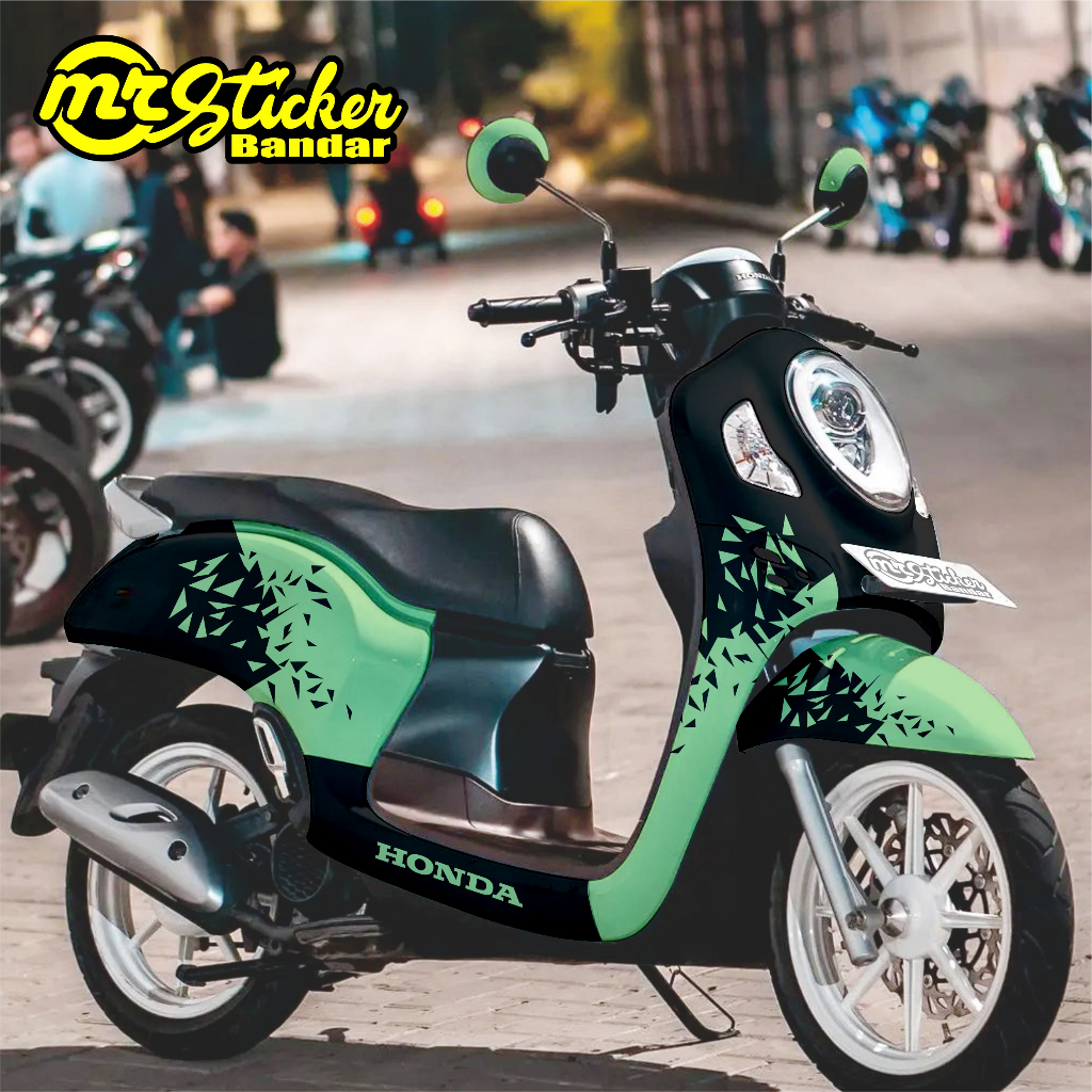Jual Decal scoopy full body Full Blok Sticker Scopy Dekal Scoopy Karbu ...