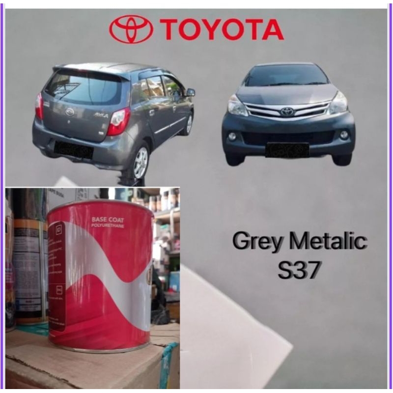 Jual Cat Duco Toyota Gray Metallic S37 Cat Mobil Innova/Avanza/Veloz ...
