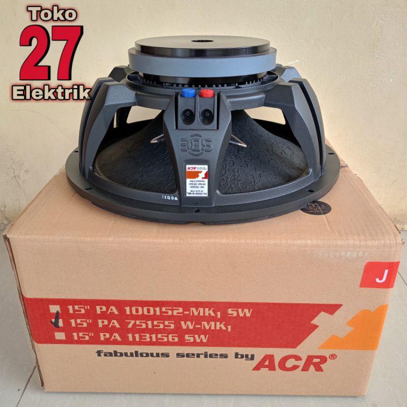 Acr 15 hot sale inch woofer