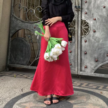 Rok Satin Skirt Rok Duyung Mermaid Skirt