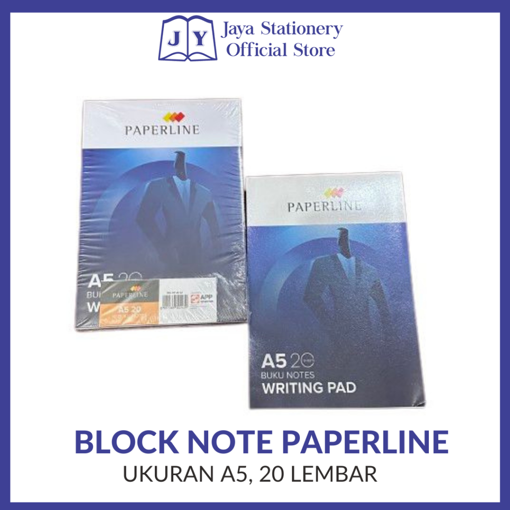 Jual Block Note A5 Paperline / Block Note Paperline A5 / Notes A5