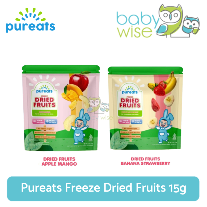 Jual Pureats Freeze Dried Fruits Snack Bayi Anak Shopee Indonesia