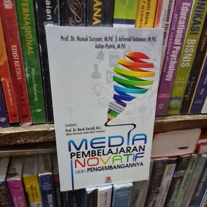 Jual Media Pembelajaran Inovatif Dan Pengembangannya By Prof Dr Nunuk ...