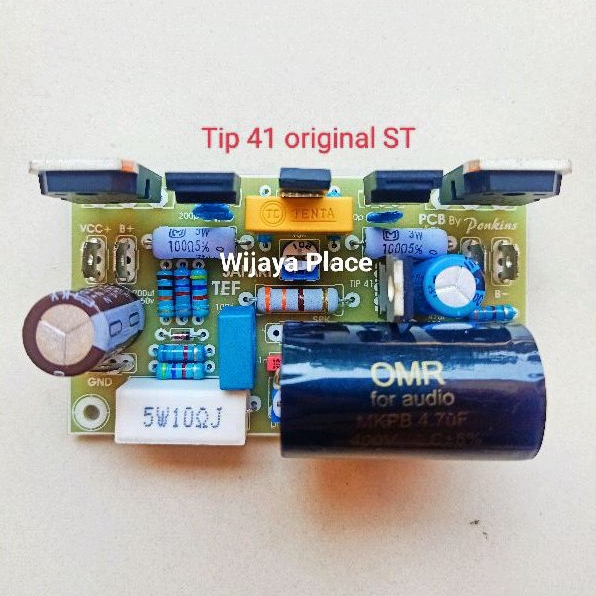 Jual Kit driver safari balap tef pcb fr4 original transistor capasitor