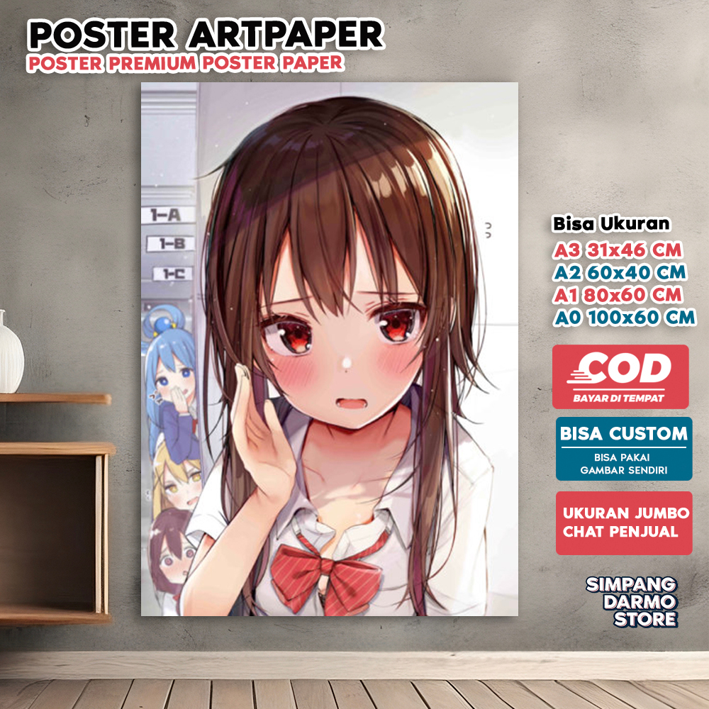Jual Poster Anime Konosuba: An Explosion on This Wonderful World ...