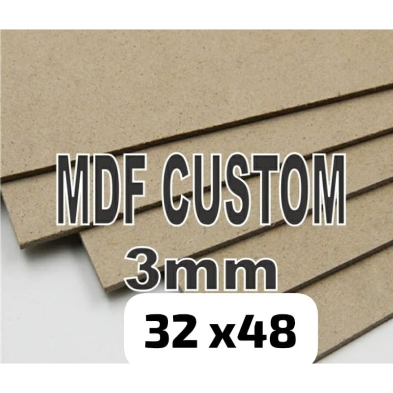 Jual Mdf 3mm A3+ 32x48 | Shopee Indonesia
