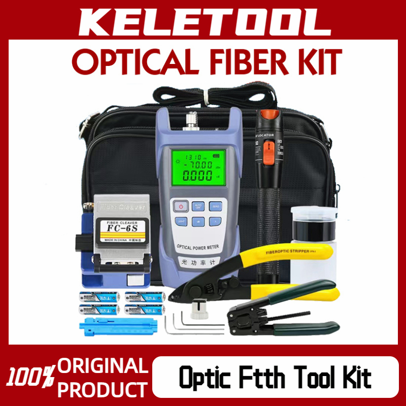 Jual Keletool Fiber Optik Optic Ftth Tool Kit Toolkit Fiber Optik Ftth