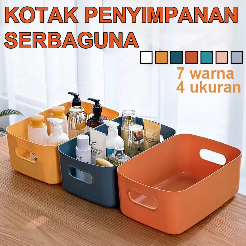 Jual Kotak Penyimpanan Tanpa Tutup Serbaguna Bin Organizer Keranjang ...