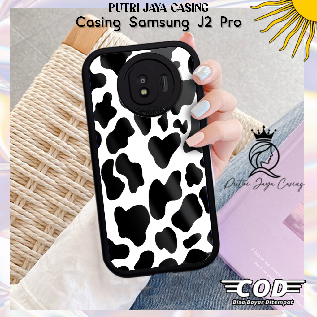 Jual Case Hp Samsung J2 Pro Casing Samsung J2 Pro Motif COW 001