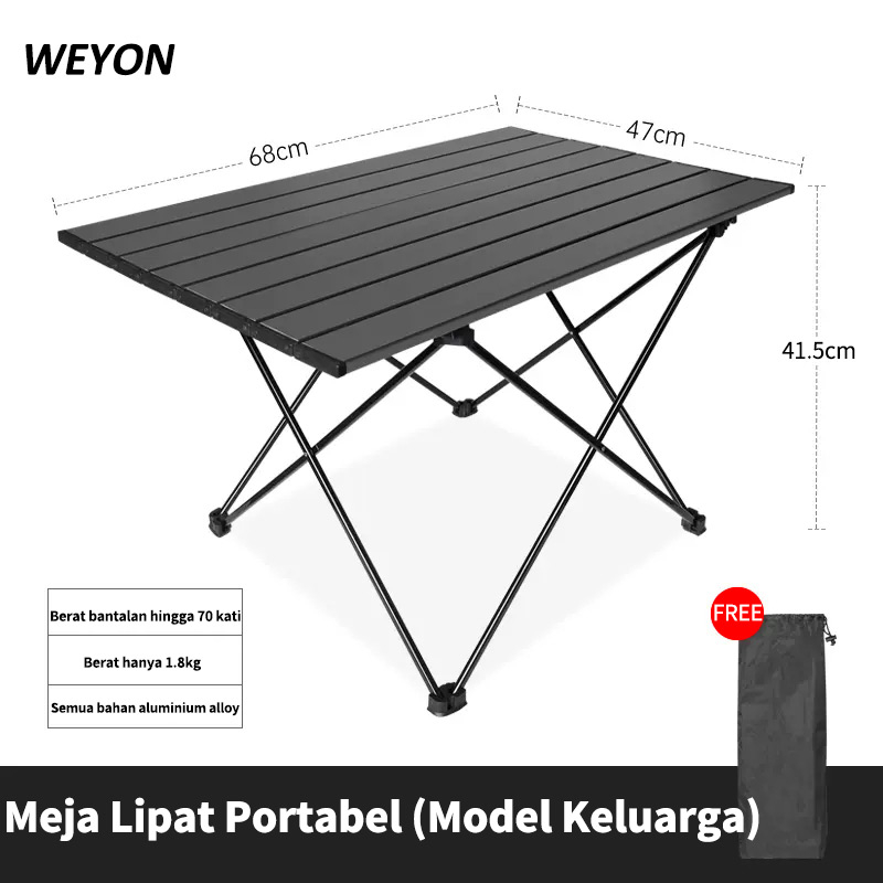 Jual Sakula Meja Lipat Outdoor Aluminium Meja Lipat Outdoor Meja Lipat Camping Meja Lipat