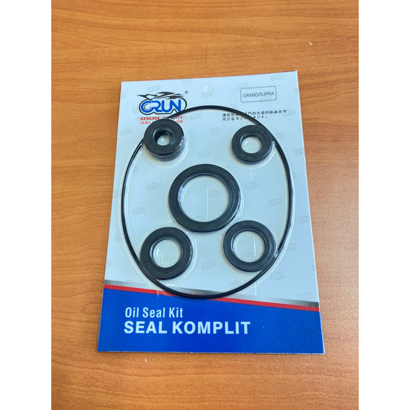 Jual Crun Oil Seal Kit Set Grand Sil Komplit Supra X Fit Old New