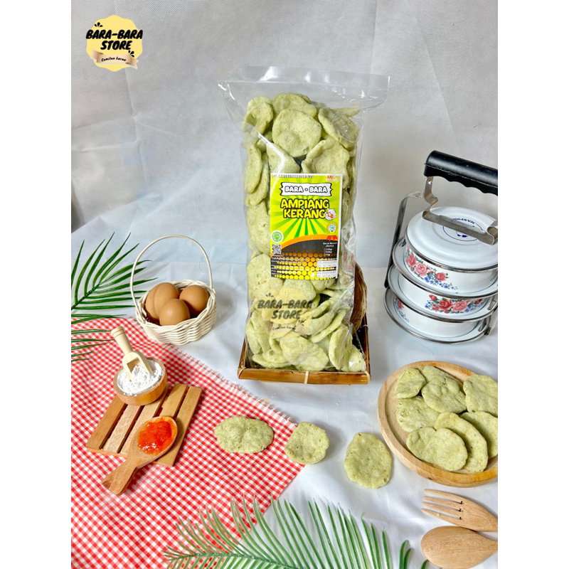 Jual Ampiang kerang /getas Bangka/ kretek/cemilan instan /snack kemasan ...