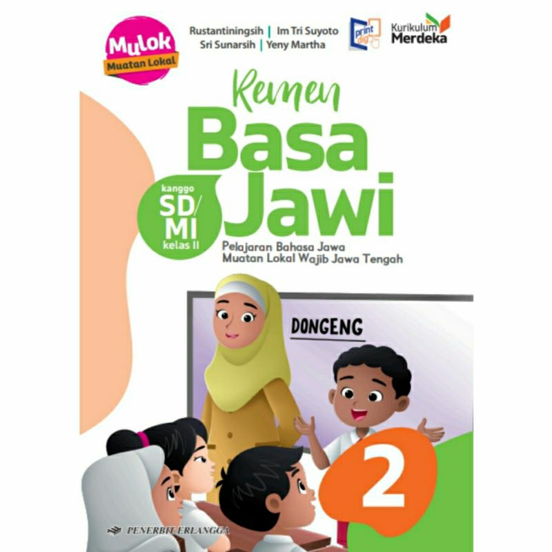 Jual Buku Remen Basa Jawi Kls Kelas 1 2 3 4 5 6 Sd Erlangga K13 ...