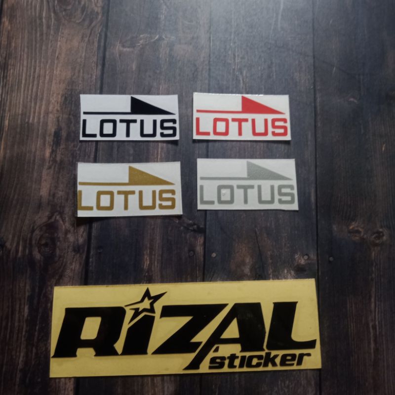 Jual STICKER LOTUS CUTTING STICKER | Shopee Indonesia