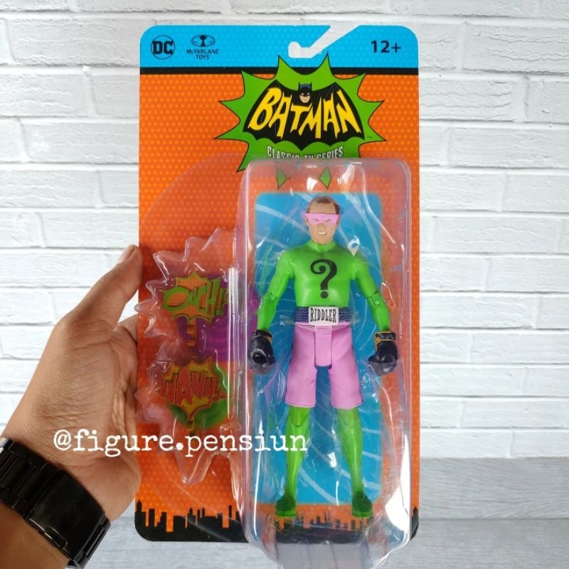 Jual DC MCFARLANE TOYS THE RIDDLER BOXING BATMAN RETRO CLASSIC TV ...