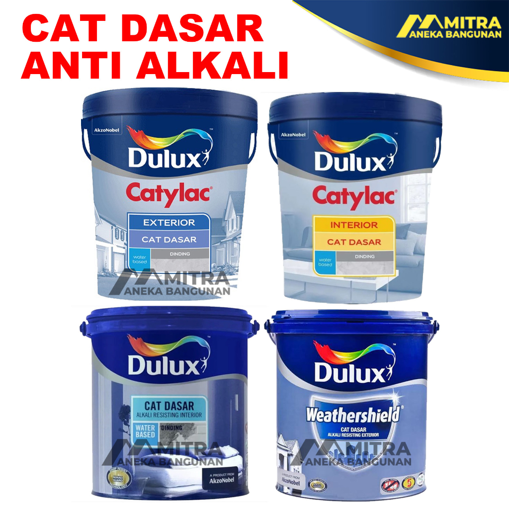 Jual Cat Dasar Tembok Anti Alkali Dulux Weathershield Catylac Alkali Resisting Primer Sealer 8075