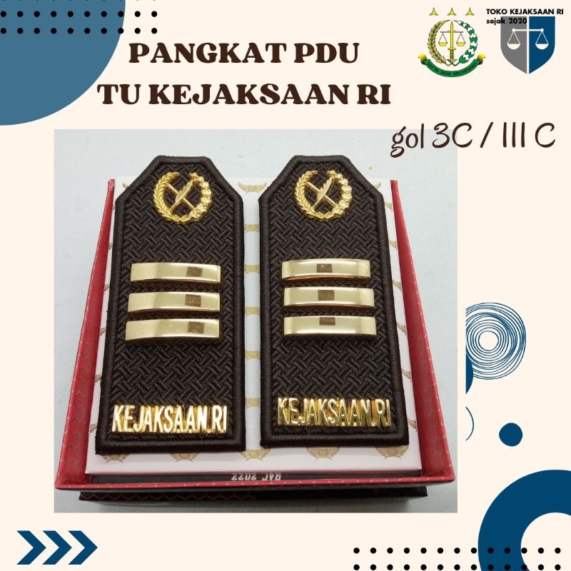 Jual TOKO KEJAKSAAN RI - PANGKAT PDUK PDUB TU 3C IIIC | Shopee Indonesia