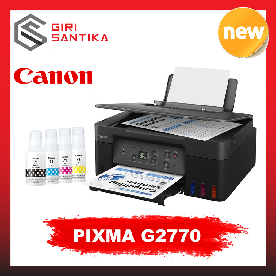 Jual Printer Canon Pixma G2770 G 2770 Print Scan Copy All In One Garansi Shopee Indonesia 9761
