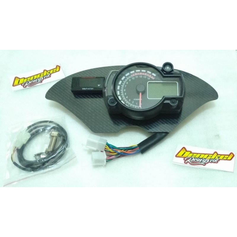 Jual TERMURAH SPEEDOMETER DIGITAL KOSO NINJA RR R SSR SPEEDOMETER COPY