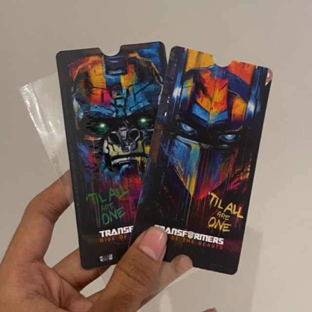 Jual collectible ticket cgv transformers Shopee Indonesia