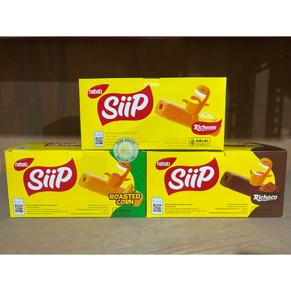 Jual Nabati Siip Box Rasa Jagung / Keju / Coklat / Chicken ( Isi 20 Pcs ...