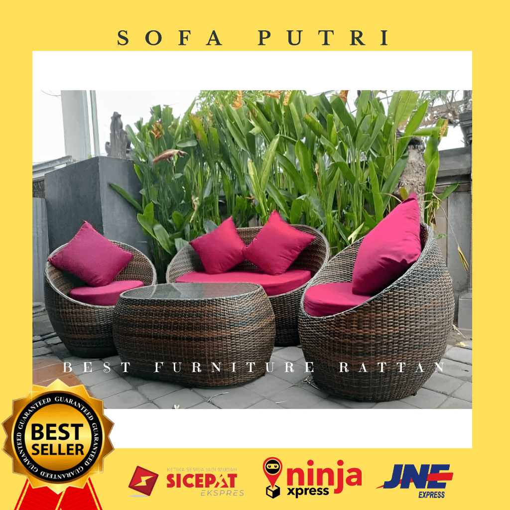 Jual Set Kursi Sofa Korsi Bangku Duduk Meja Teras Malas Santai Empuk ...